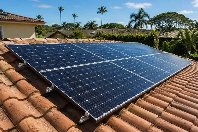 Installation de panneaux solaires à Saint-Étienne-des-Oullières