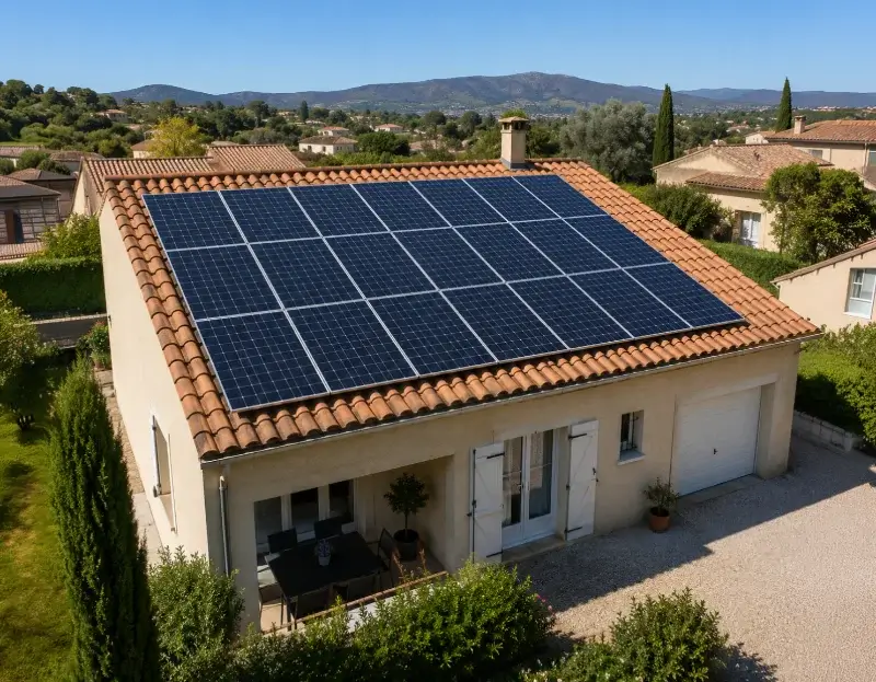 Prime à l'autoconsommation panneaux solaires Saint-Étienne-des-Oullières — aide financière de l'État